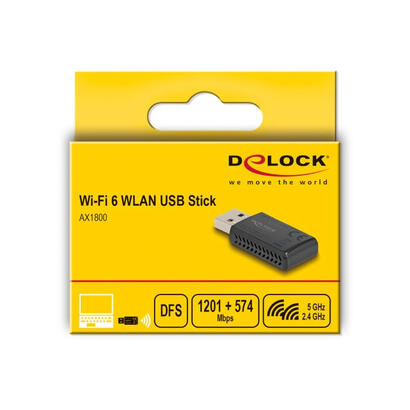 delock-12772-llave-usb-wlan-wi-fi-6-dual-band-ax1800-1201-574-mbps