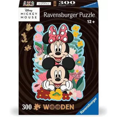 puzzle-ravensburger-de-madera-disney-mickey-y-minnie-300-piezas-12000762