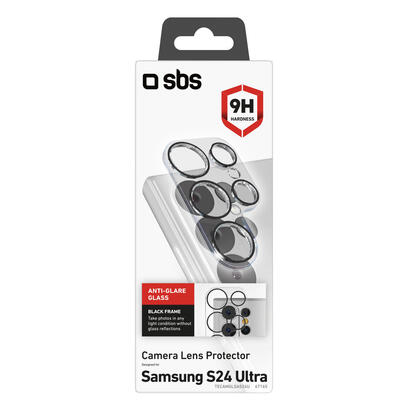 sbs-tecamglsas24u-protector-de-pantalla-o-trasero-para-telefono-movil-protector-para-lentes-de-camara-samsung-1-piezas