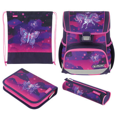 herlitz-loop-plus-magic-unicorn-juego-de-mochila-escolar-chica-poliester-purpura-violeta