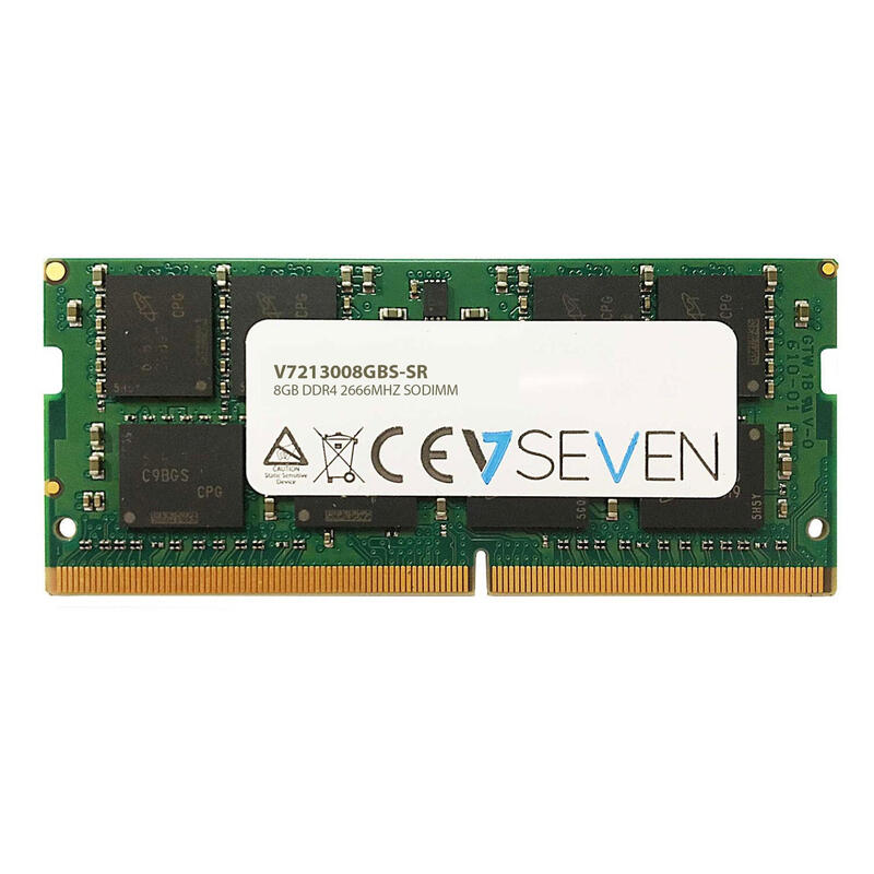 memoria-ram-v7-8gb-ddr4-pc4-21300-2666mhz-12v-so-dimm-v7213008gbs-sr