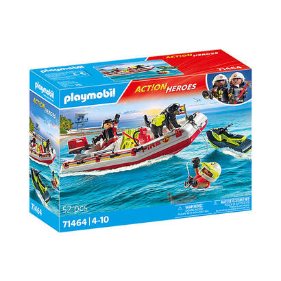 playmobil-71464-city-action-feuerwehrboot-mit-aqua-scooter-juguete-de-construccion-71464