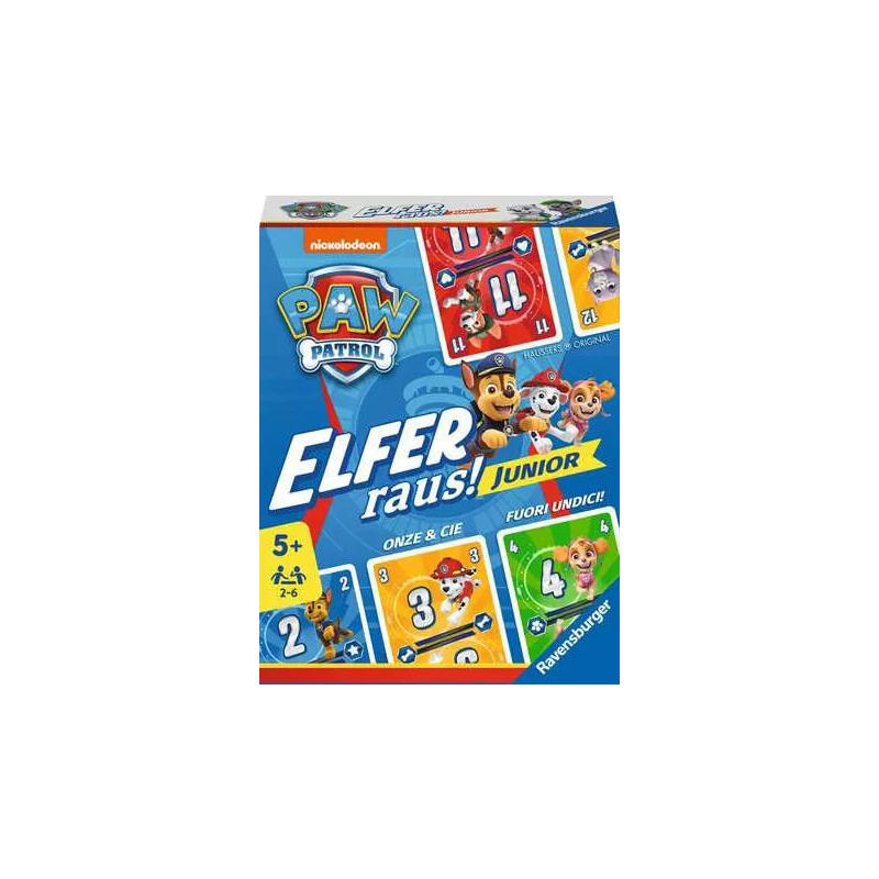 ravensburger-paw-patrol-la-patrulla-canina-911-junior-juego-de-cartas-20953