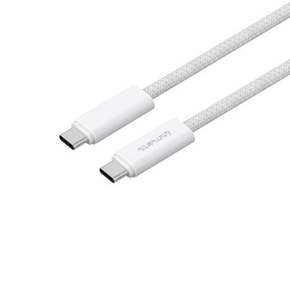 cable-4smarts-usb-c-premiumcord-240w-15m-blanco