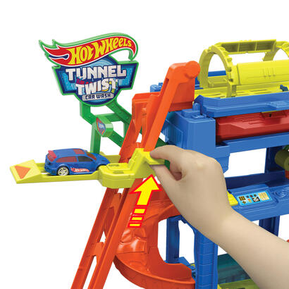 hot-wheels-city-tunel-que-cambia-de-color-car-wash-play-building-escala-164-htn80