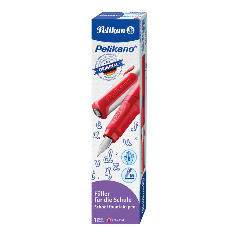 pelikan-824460-pluma-estilografica-para-diestros-color-rojo