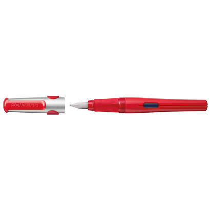 pelikan-824460-pluma-estilografica-para-diestros-color-rojo