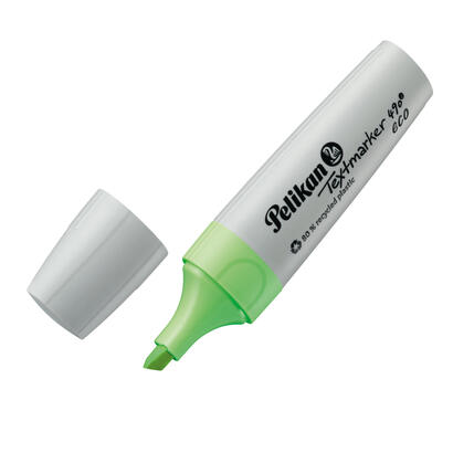 pelikan-textmarker-490-eco-1-pieza-neon-verde