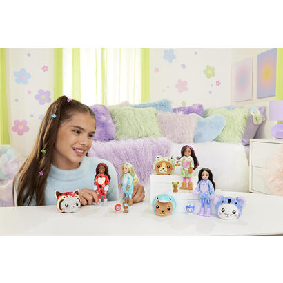 muneca-mattel-barbie-cutie-reveal-chelsea-costume-cuties-series-conejita-en-koala