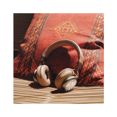 ksix-auriculares-inalambricos-retro2-enc-color-marron