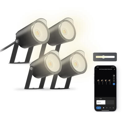 ksix-pack-4-smartled-outdoor-focos-led-rgbwic-ip65-control-por-app-instalacion-facil