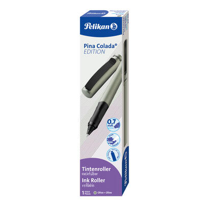 pelikan-boligrafo-pina-colada-edition-olive-metallic