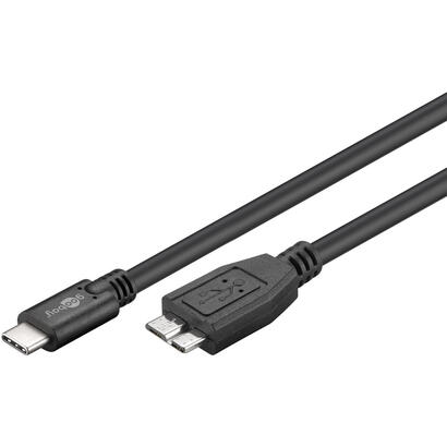 goobay-67996-cable-usb-usb-32-gen-1-31-gen-1-1-m-micro-usb-b-usb-c-negro