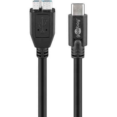 goobay-67996-cable-usb-usb-32-gen-1-31-gen-1-1-m-micro-usb-b-usb-c-negro