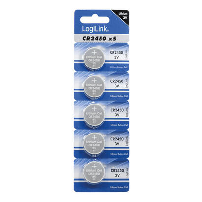 zub-logilink-ultra-power-lithium-button-cell-5pcs-cr2450-blister