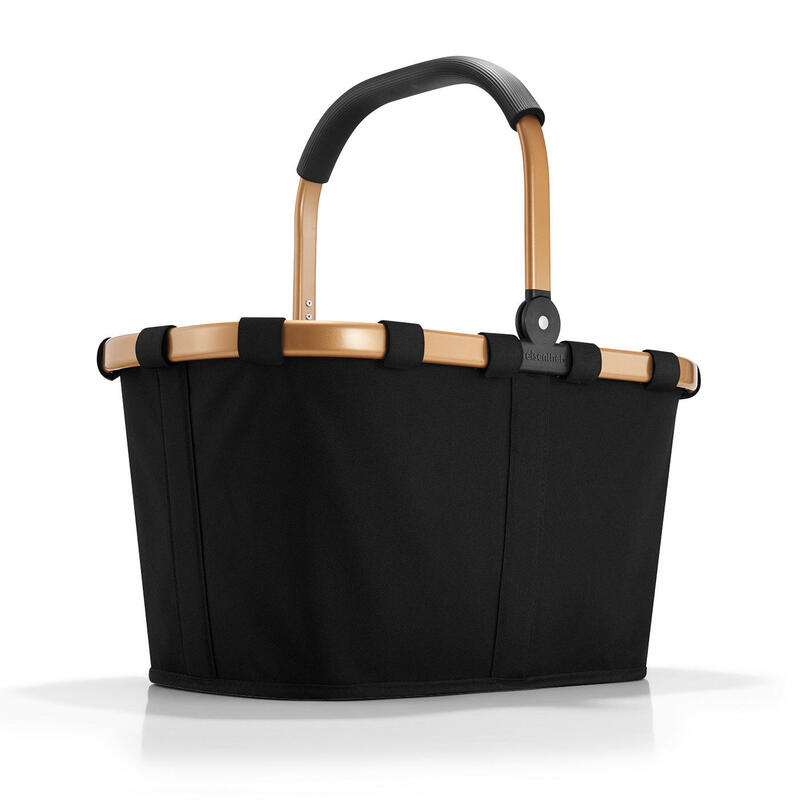 reisenthel-bk7041-bolsa-de-compras-negro-oro-cesta-de-la-compra