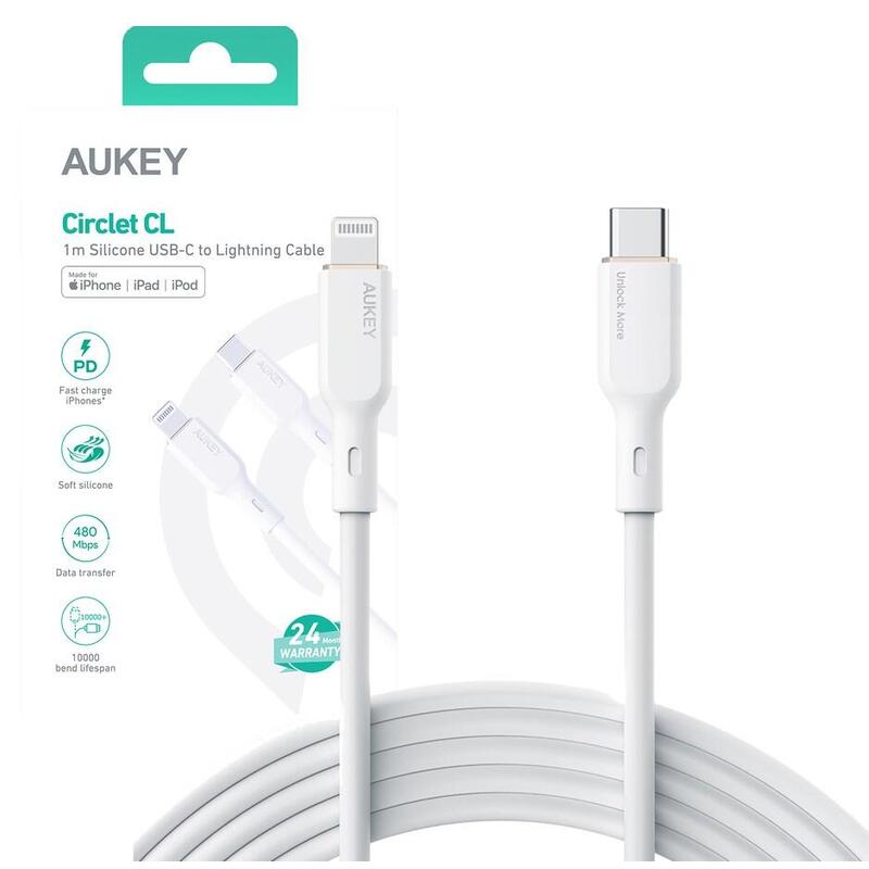aukey-cb-scl2-power-delivery-usb-c-lightning-apple-18m-27w-3a-silicon-cable-white