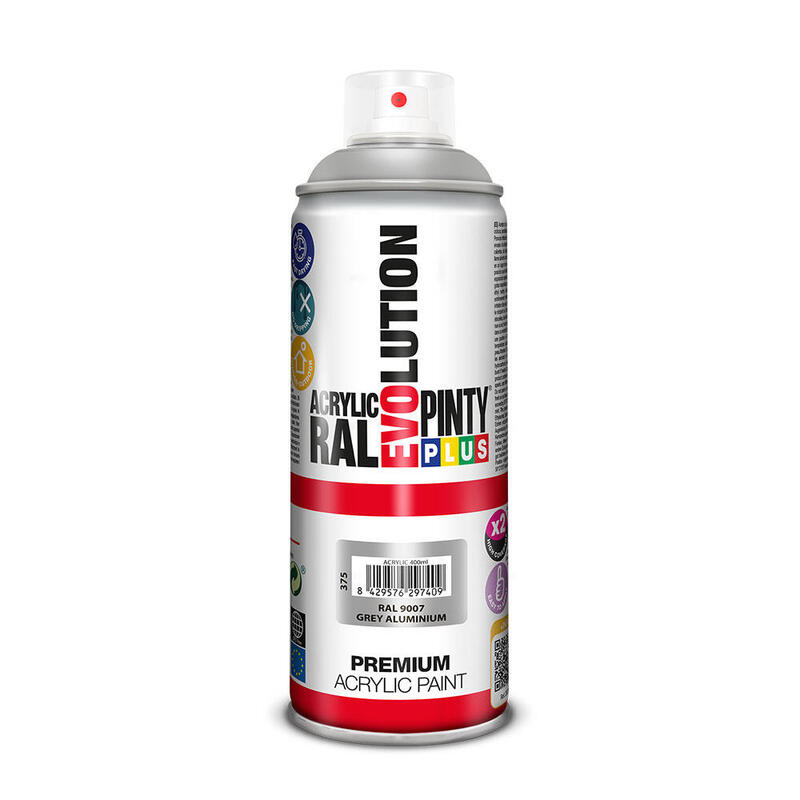 pack-de-2-unidades-pintura-en-spray-pintyplus-evolution-520cc-ral-9007-grey-aluminium