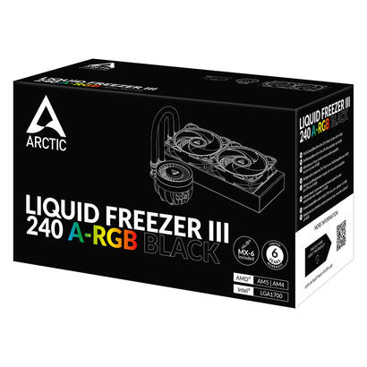 arctic-liquid-freezer-iii-240-a-rgb-procesador-sistema-de-refrigeracion-liquida-todo-en-uno-12-cm-negro-1-piezas