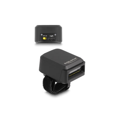 delock-90610-escaner-de-codigo-de-barras-de-anillo-1d-y-2d-con-24-ghz-o-bluetooth-2-piezas-estacion-de-carga