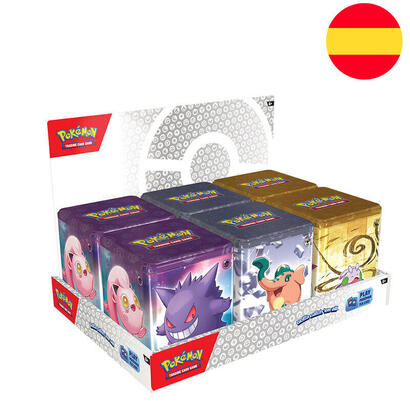 pack-de-6-unidades-latas-apilables-juego-cartas-coleccionables-pokemon-espanol-surtido