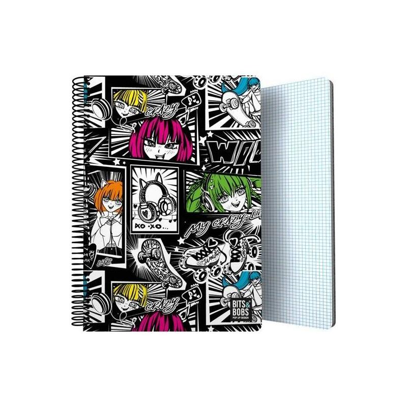 grafoplas-cuaderno-folio-pp-80h-90gr-4x4mm-5-bandas-color-bitsbobs-24-yuku-fsc