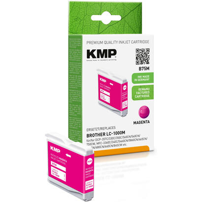kmp-cartucho-brother-lc-1000m-lc51m-400-s-magenta-remanufactured