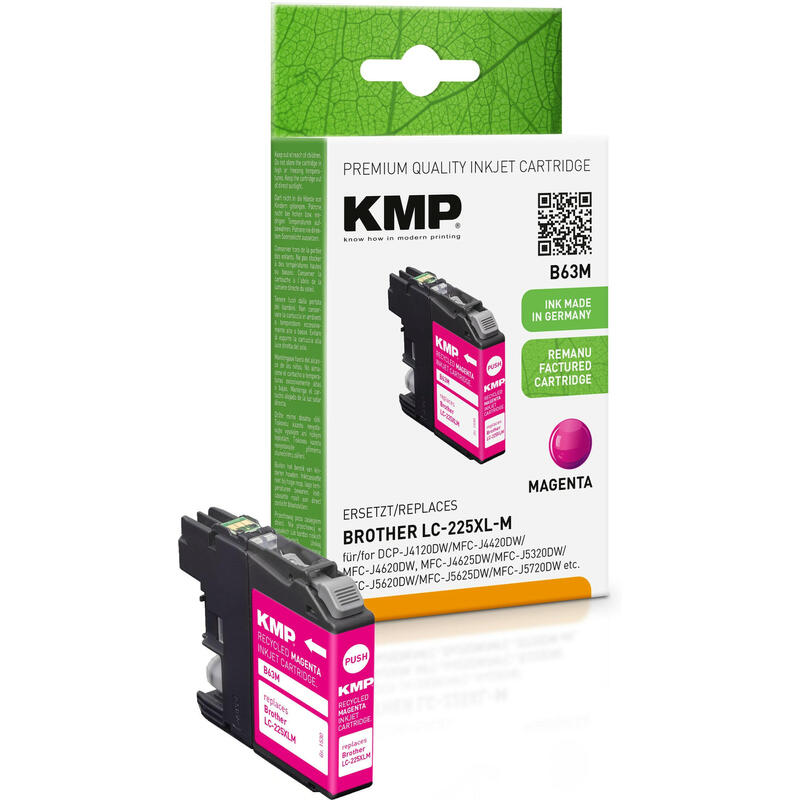 kmp-cartucho-brother-lc-225xlm-1200-s-magenta-remanufactured