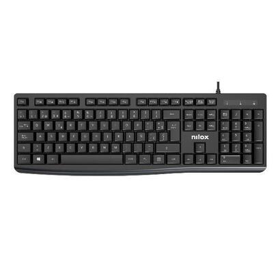 teclado-espanol-con-cable-negro