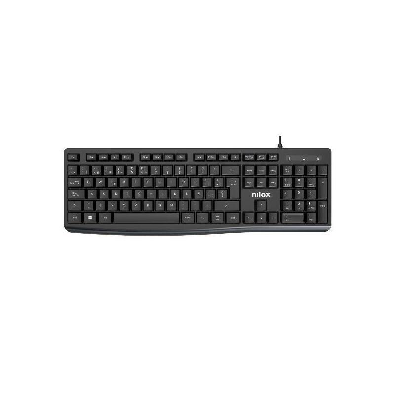 teclado-espanol-con-cable-negro