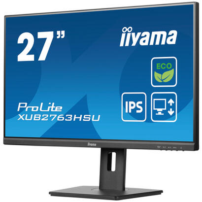 monitor-iiyama-xub2763hsu-b1-27-ete-ips-fhd-100hz-250cd-m2-3ms-gtg-speakers-hdmi-dp-usb-2x32-freesync-freesync