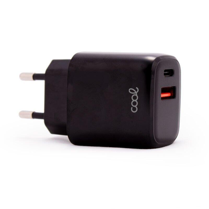 cool-cargador-red-fast-charger-pd-dual-tipo-c-usb-20w-negro