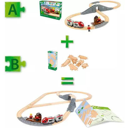 brio-world-world-rail-starter-surtido-b-ferrocarril-63609900