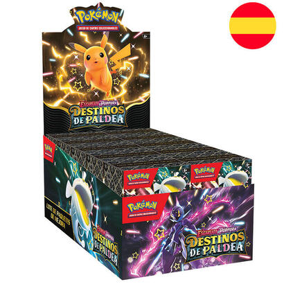 pack-de-10-unidades-juego-cartas-coleccionables-destinos-de-paldea-escarlata-y-purpura-pokemon-espanol