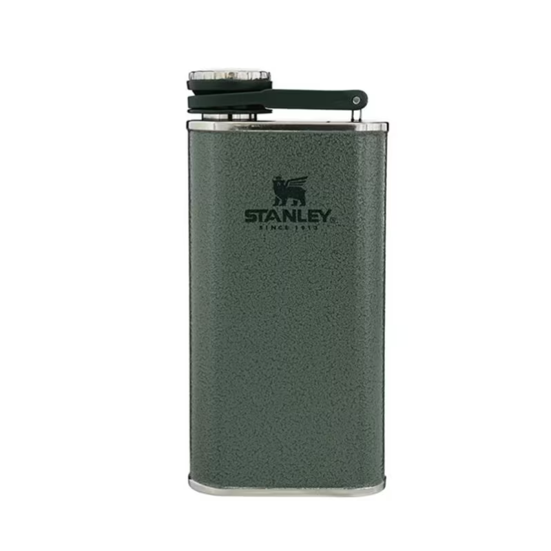 petaca-de-acero-stanley-classic-hammertone-green-023l