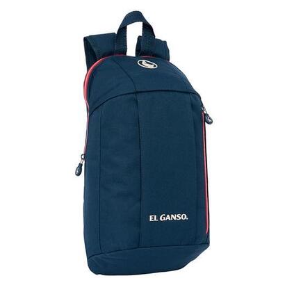 safta-mini-mochila-cremallera-vertical-el-ganso-classic-85l-azul