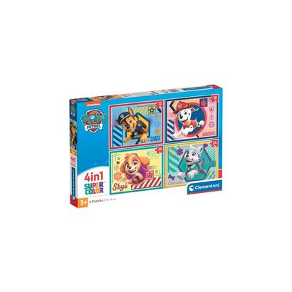 puzzle-clementoni-supercolor-4-in-1-paw-patrol-21526