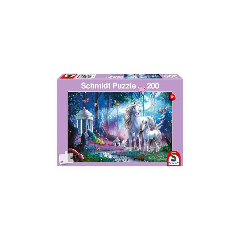 puzzle-schmidt-spiele-yegua-unicornio-con-potro-200-piezas