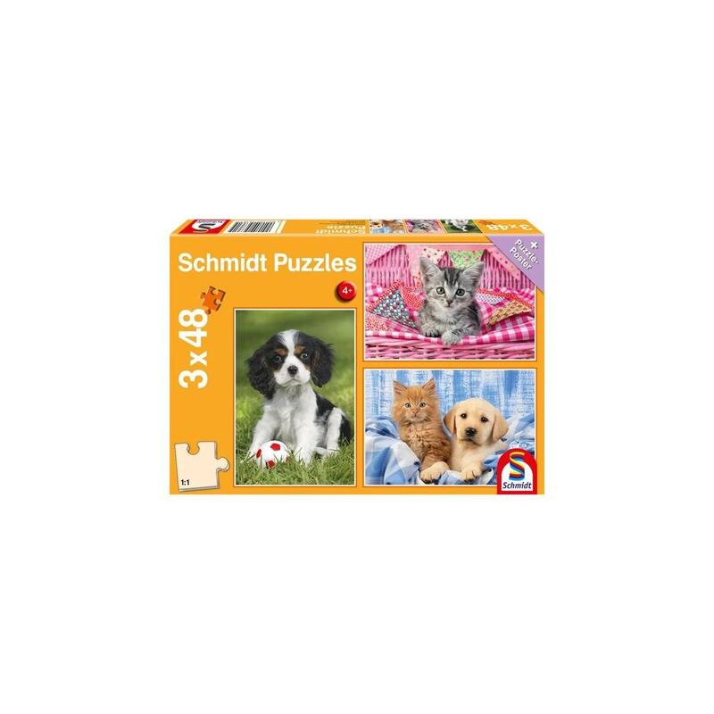 puzzle-schmidt-juega-a-mis-bebes-mascotas-favoritas-56361