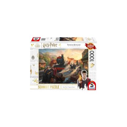 schmidt-spiele-thomas-kinkade-studios-wizarding-world-harry-potter-hogwarts-express-rompecabezas-de-1000-piezas-58428