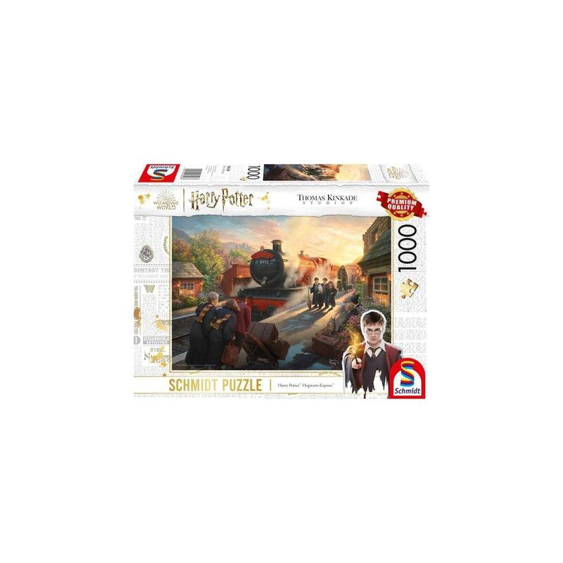 schmidt-spiele-thomas-kinkade-studios-wizarding-world-harry-potter-hogwarts-express-rompecabezas-de-1000-piezas-58428