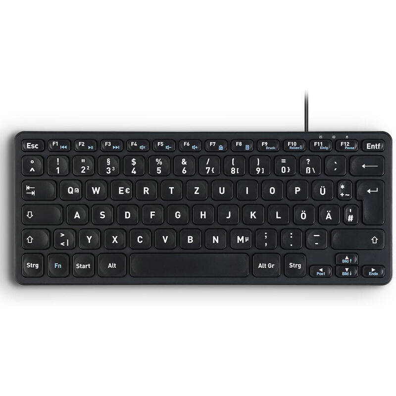 perixx-periboard-416-en-wired-usb-mini-teclado-with-4-hubs-black
