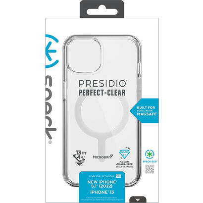 speck-iphone-14-presidio-perfect-funda-para-smartphone-155-cm-61-transparente