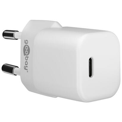 goobay-59716-cargador-rapido-usb-c-pd-gan-nano-30-w-blanco