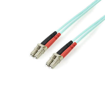 startechcom-aqua-om4-duplex-multimode-fiber-3m-9-ft-100-gb-50125-om4-fiber-lc-to-lc-fiber-patch-cable-450fblclc3-cable-de-red-lc