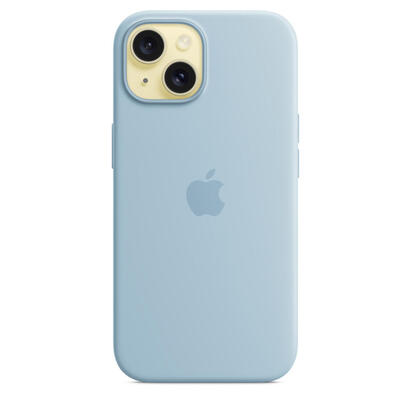 apple-funda-iphone-15-silicone-case-with-magsafe-light-blue