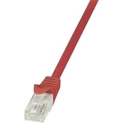 logilink-cp2014u-cable-de-red-cat6-u-utp-econline-025m-rojo