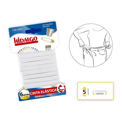 pack-de-12-unidades-blister-cinta-elastica-5mmx6mtsblanco-hidalgo