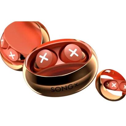 auriculares-songx-s06-tws-naranja-bluetooth