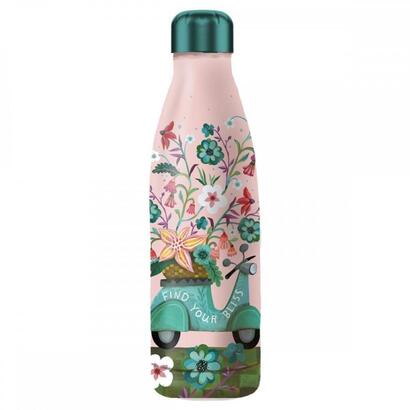 botella-isotermica-enesco-rosa-estampado-flores-y-moto